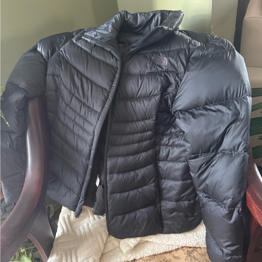 The North Face Charcoal Quilted Jacket
